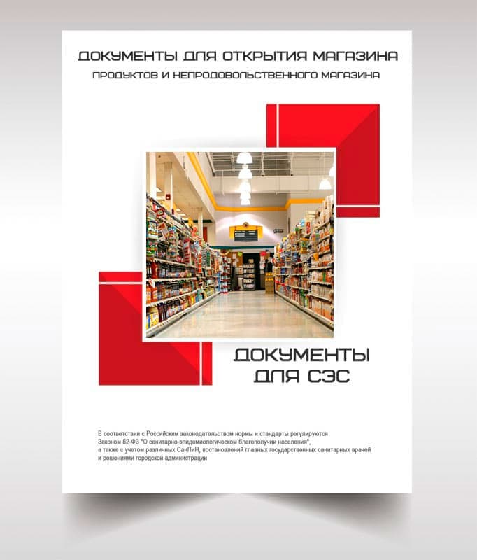 Документы для открытия магазина в Жуковском